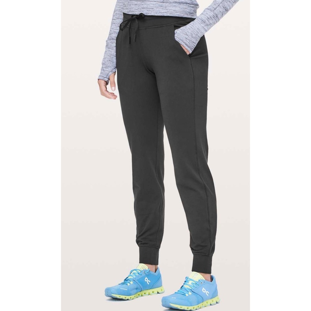 Lululemon Ready To Rulu Pant Black Mid Rise Pants Womens Size 12